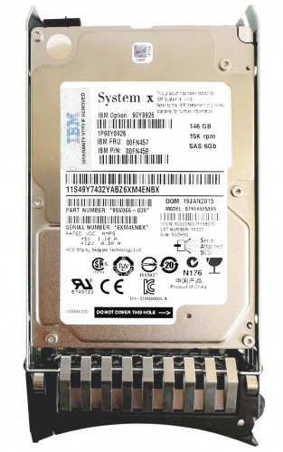 Жесткий диск IBM 00FN457 146Gb 15000 SAS 2,5" HDD