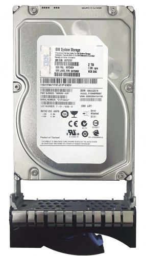 Жесткий диск IBM 00Y5701 2Tb 7200 SAS 3,5" HDD