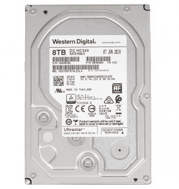 Жесткий диск Western Digital 0B36404 8Tb 7200 SATAIII 3.5" HDD