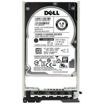 Жесткий диск Dell 400-AHEG 1,8TB 10000 SAS 2,5" HHD