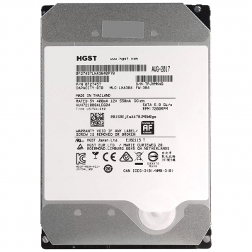 Жесткий диск HGST HUH721008ALE604 8Tb 7200 SATAIII 3,5" HDD