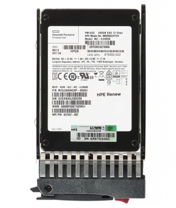Жесткий диск HP 879282-002 800Gb  SAS 2,5" SSD