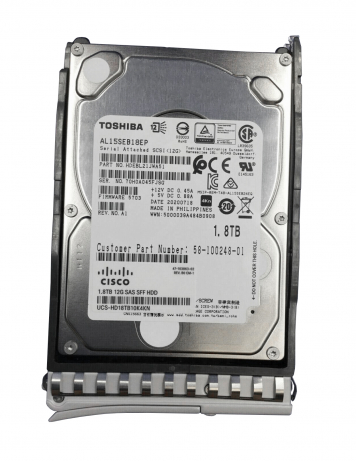 Жесткий Диск Cisco HDEBL21JWA51 1.8Tb 10500 SAS 2,5" HDD