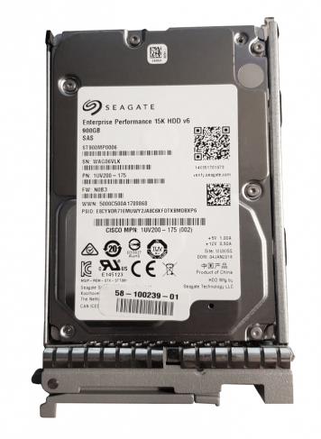 Жесткий Диск Cisco UCS-HD900G15K12G= 900Gb 15000 SAS 2,5" HDD