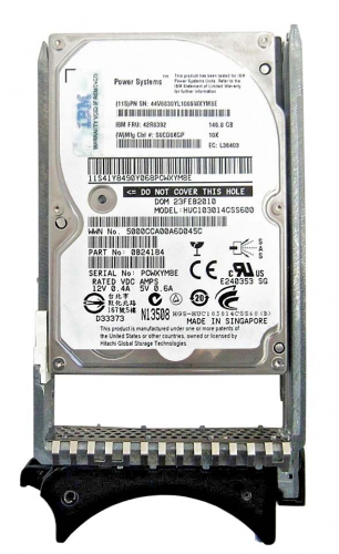 Жесткий диск IBM 42R8392 146,8Gb 10000 SAS 2,5" HDD