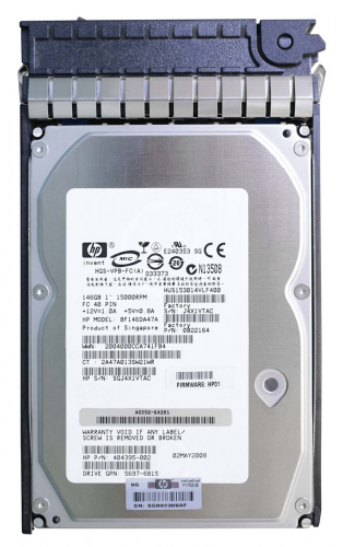 Жесткий диск HP AG556-64201 146,8Gb  Fibre Channel 15000 3,5" HDD