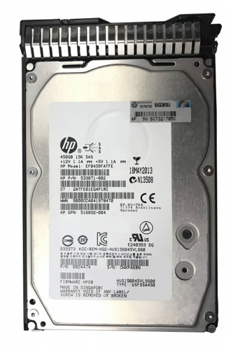 Жесткий диск HP 516832-003 450Gb  SAS 3,5" HDD
