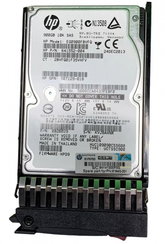 Жесткий диск HP 0B26029 900Gb  SAS 2,5" HDD