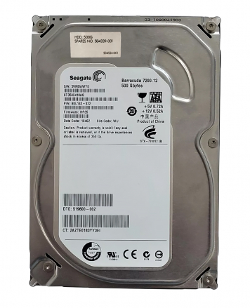Жесткий диск HP 9SL142-021 500Gb SATAII 3,5" HDD