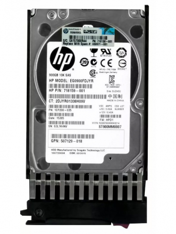 Жесткий диск HP 718951-001 900Gb  SAS 2,5" HDD