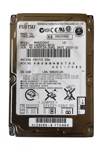 Жесткий диск Fujitsu CA06062-B032 30Gb 4200 IDE 2,5" HDD