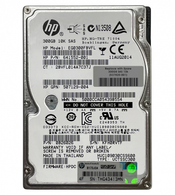 Жесткий диск HP 537820-001 300Gb 10000 SAS 2,5" HDD