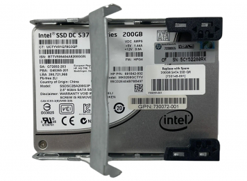 Жесткий диск HP 730072-001 200Gb SATAII 2.5" SSD