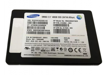 Жесткий диск HP 817039-003 480Gb SATAIII 2,5" SSD
