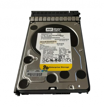 Жесткий диск HP WD2003FYYS-70W0B0 2Tb 7200 SATAII 3.5" HDD