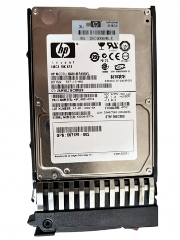 Жесткий диск HP 507126-B21 146Gb 10000 SAS 2,5" HDD
