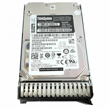 Жесткий диск Lenovo 00YK011 600Gb SAS 2,5" HDD