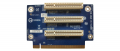 Плата-удлинитель GIGABYTE GC-RE2NE2-RH PCI Express