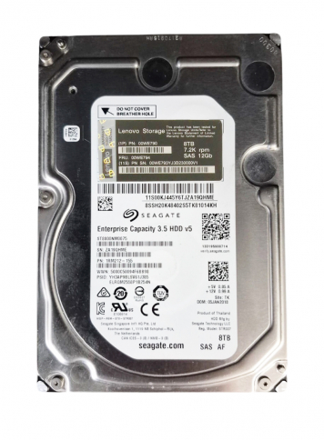 Жесткий диск Lenovo 00WE790 8TB SAS 3,5" HDD