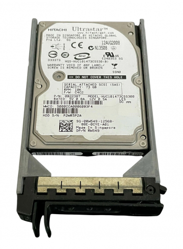 Жесткий диск Dell 0B22387 73Gb SAS 2,5" HDD