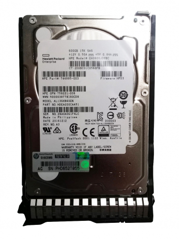Жесткий диск HP 759221-006 600Gb 15000 SAS 2,5" HDD