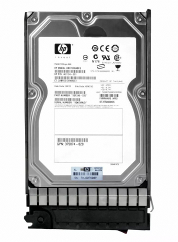 Жесткий диск HP 375874-019 750Gb  SAS 3,5" HDD