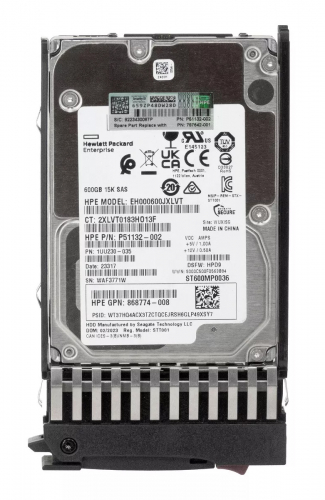 Жесткий диск HP P51132-002 600Gb 15000 SAS 2,5" HDD