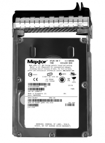 Жесткий диск Dell XJ657 73Gb U320SCSI 3.5" HDD