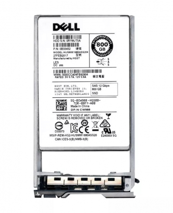 Жесткий диск Dell CW988 800Gb SAS 2,5" SSD