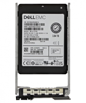 Жесткий диск Dell 0CRNPH 3.84TB SAS 2,5" SSD