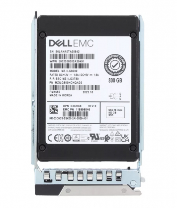 Жесткий диск Dell 3CHC8 800Gb SAS 2,5" SSD