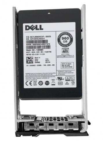 Жесткий диск Dell 0W8M02 960Gb SATAIII 2,5" SSD