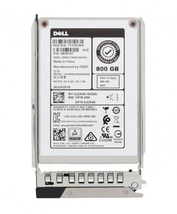 Жесткий диск Dell 0JDX4K 800GB SAS 2,5" SSD