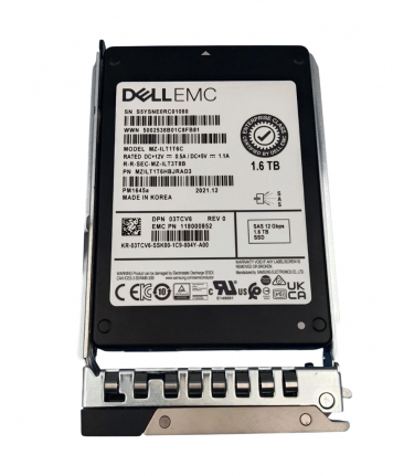 Жесткий диск Dell MZILT1T6HBJRAD3 1.6TB SAS 2,5" SSD