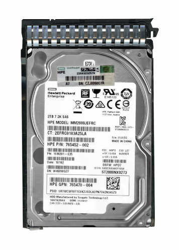 Жесткий диск HP 1FM201-035 2Tb 7200 SAS 2,5" HDD