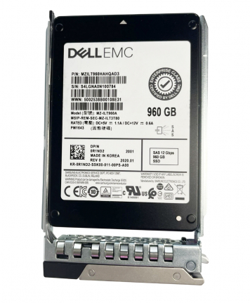 Жесткий диск Dell MZILT960HAHQ0D3 960Gb SAS 2,5" SSD