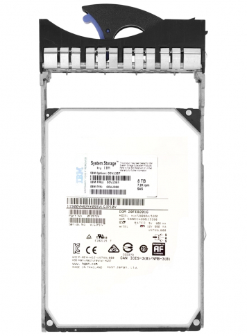 Жесткий диск IBM 00VJ361 8Tb SAS 3,5" HDD