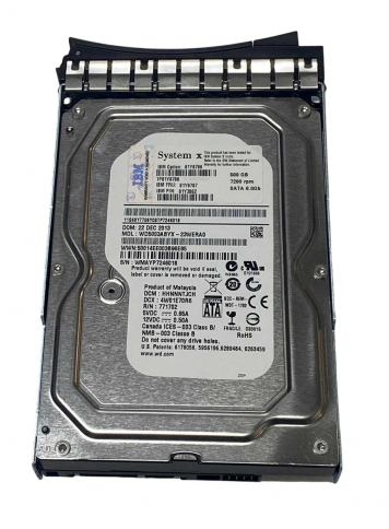 Жесткий диск Lenovo 81Y3862 500Gb 7200 SATAIII 3.5" HDD