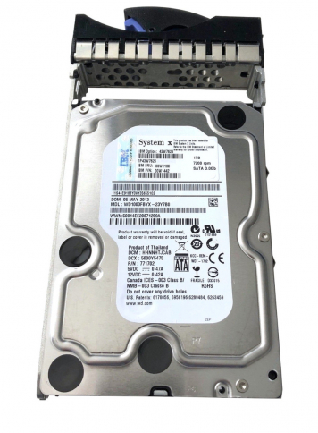Жесткий диск IBM 43W7629 1Tb  SATAII 3,5" HDD