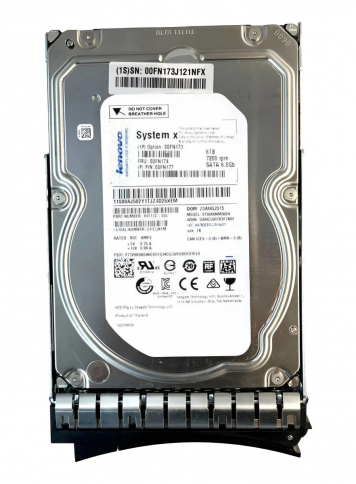 Жесткий диск Lenovo 00FN177 6Tb 7200 SATAIII 3.5" HDD