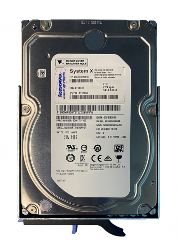 Жесткий диск Lenovo 81Y9868 2Tb 7200 SATAIII 3.5" HDD