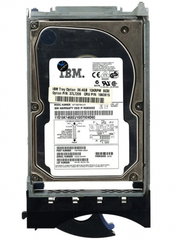 Жесткий диск IBM 37L7206 36,4Gb 10000 U320SCSI 3.5" HDD