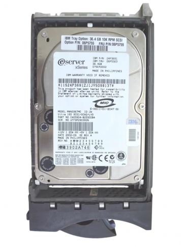 Жесткий диск IBM 24P3691 36,4Gb  U160SCSI 3.5" HDD