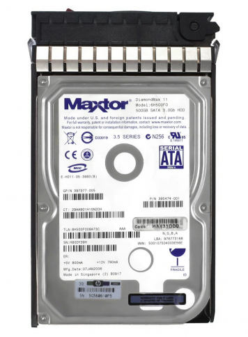 Жесткий диск HP 416509-002 500Gb SATA 3,5" HDD