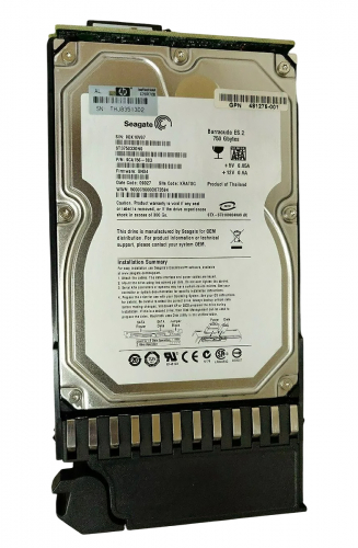 Жесткий диск HP AJ739A 750Gb MSA SATAII 3,5" HDD