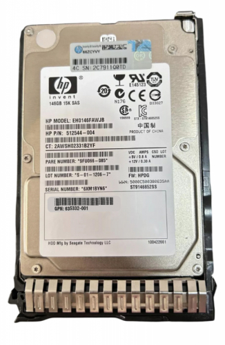 Жесткий диск HP 635332-001 146Gb 15000 SAS 2,5" HDD