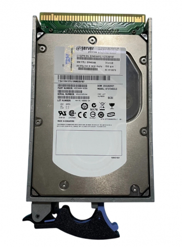 Жесткий диск IBM 03N6345 72,8Gb  U320SCSI 3.5" HDD
