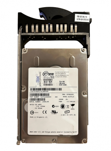 Жесткий диск IBM 30R5094 73Gb  U320SCSI 3.5" HDD