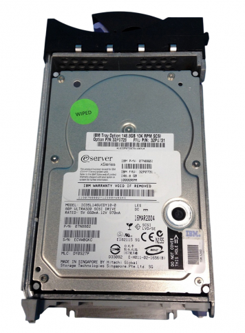 Жесткий диск IBM 32P0728 146,8Gb  U320SCSI 3.5" HDD