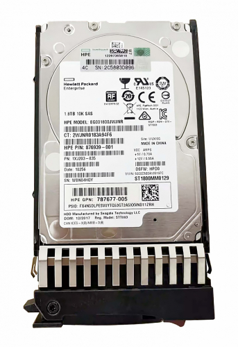 Жесткий диск HP J9F49A 1,8Tb MSA 10000 SAS 2,5" HDD
